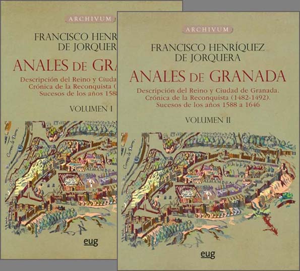 Anales de Granada: Descripcion del reino y ciudad de Granada. - Cronica de la reconquista (1482-1492). Sucesos de los anos 1588 a 1646. in 2 vols.